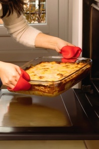 Vas termorezistent 28x20x5cm, 1.7L, Glass Ovenware - Img 2