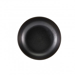 Bol 23cm, Terra Porcelain Black Coupe - Img 2