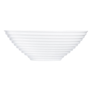 Bol 27cm, 3.1L, alb, Harena