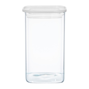 Borcan sticla cu capac 1L, Slim - Img 1