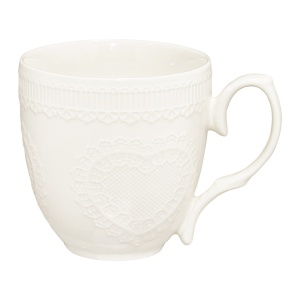 Cana 350ml, model inima, Galactic White - Img 2