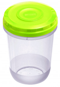 Caserola cu capac verde 1L, Smart - Img 2