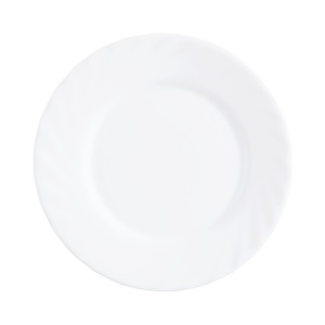 Farfurie plata 24.5cm, alb, Trianon