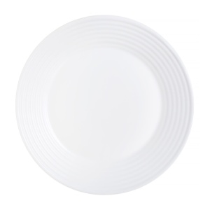 Farfurie plata 27cm, alb, Harena