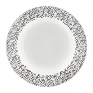 Farfurie plata 27cm, gri, Poppy