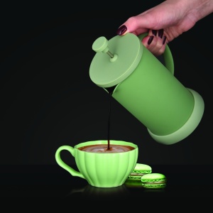 Filtru ceai sau cafea 600ml, verde, Fern - Img 2