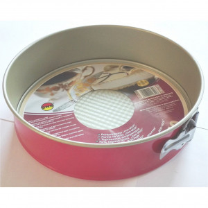 Forma tort 24cm, baza detasabila, invelis non-stick, rosu, SNB - Img 4