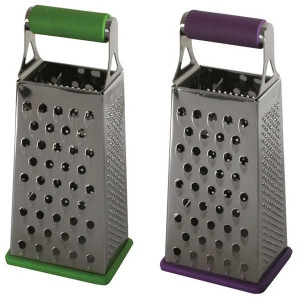 Razatore inox cu 4 fete 22.5cm, mix culori, Patty - Img 2