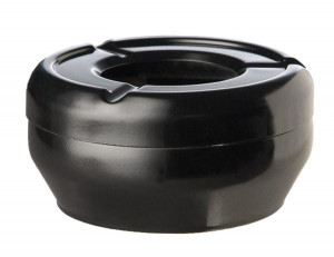 Scrumiera 10cm, negru, Aps-Bufet