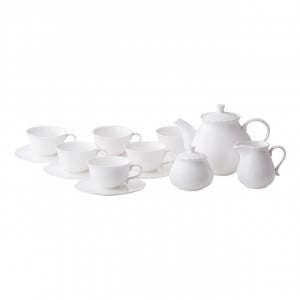 Serviciu cafea Grace, lansat de Ambition, compus din 17 piese realizate din portelan de inalta calitate