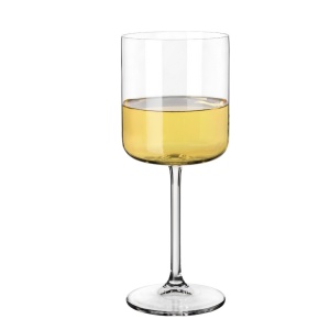 Set 4 pahare vin alb 380ml, Moderna - Img 1