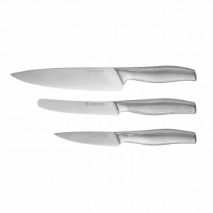 Set cutite, 3 piese, include cutit legume si fructe 11.5cm, Acero
