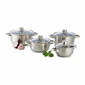 Set oale inox Sally, fabricat dintr-un material de inalta calitate, ce asigura o utilizare indelungata