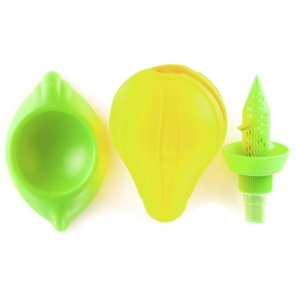 Set storcator lamaie cu pulverizator, galben/verde