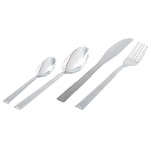 Set tacamuri inox, 24 piese, 6 persoane, Bari - Img 3