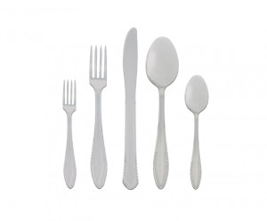 Set tacamuri inox, 30 piese, 6 persoane, Anna