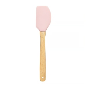 Spatula patiserie cu margine tesita, roz, Alice