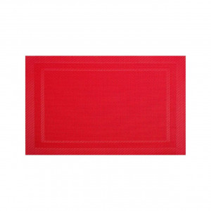 Suport farfurie 30x45cm, rosu, Fusion Fresh