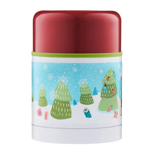 Termos copii pentru mancare 500ml, Winter Forest Team - Img 2