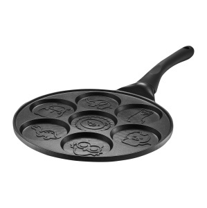 Tigaie clatite 26cm cu forme animalute, invelis ILAG Premium, Magnat - Img 3