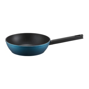 Tigaie universala adanca 28cm, invelis Qualum Basic, Azzurro