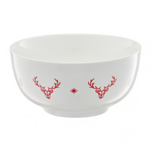 Bol 13cm, alb, Winter