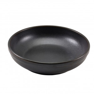 Bol 23cm, Terra Porcelain Black Coupe
