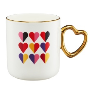 Cana 410ml, Heart, Amore