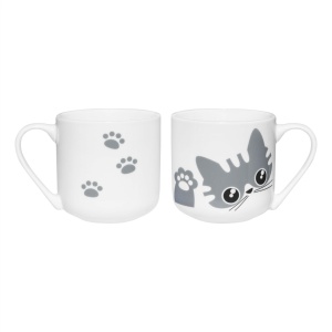 Cana 440ml, gri, Kitty - Img 3