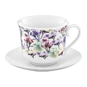 Cana cu farfurioara 450ml, model 1, Garden