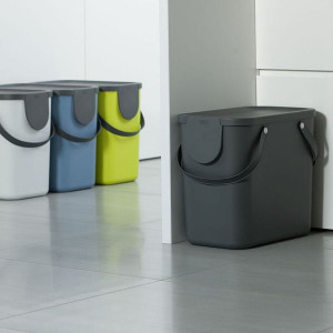 Cos colectare selectiva 25L, antracit, Albula - Img 3