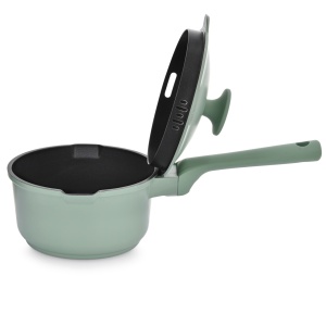 Cratita cu capac 16cm, 1.4L, invelis Qualum Basic, Fern - Img 2