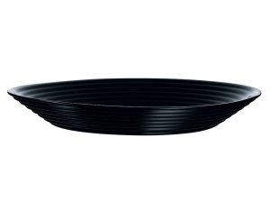 Farfurie adanca 23.5cm, negru, Harena - Img 4