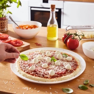 Farfurie pizza 32cm, alb, Friends Time - Img 3
