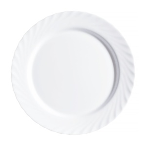 Farfurie plata mare 27.3cm, alb, Trianon
