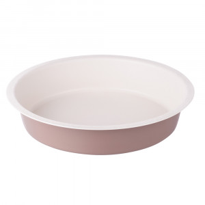 Forma copt rotunda 26cm, invelis non-stick Caffe Creme, SNB