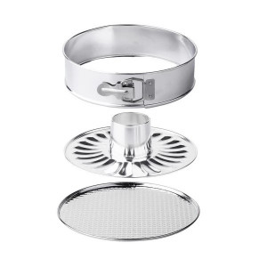Forma tort 26cm, baza detasabila si texturata, 2 piese, SNB
