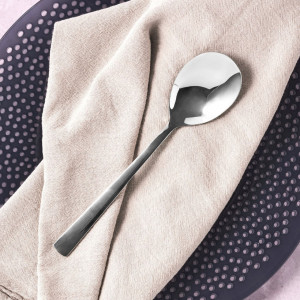 Lingura inox servire salata 20.5cm, Prato - Img 3
