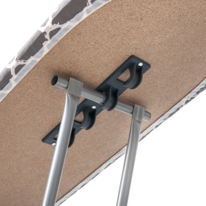 Masa de calcat 110x34cm, blat PAL cu suport pentru fier, Velkea H030-06PB - Img 6