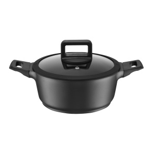 Oala cu capac 28cm, 5.8L, invelis ILAG Ultimate, Enzo - Img 1