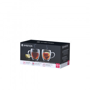 Set 2 cani 250ml, termorezistente, 8cm, Mia - Img 6