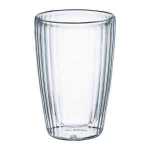 Set 2 pahare 450ml, termorezistente, Curly