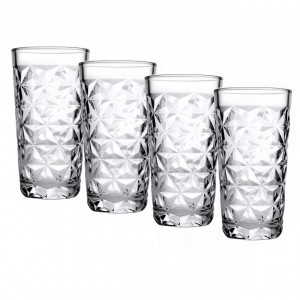 Set 4 pahare long drink 360ml, Estrella