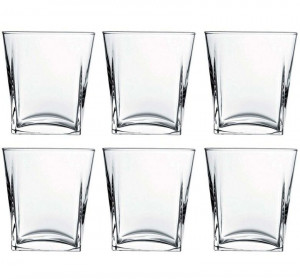 Set 6 pahare 310ml, Carre-Baltic - Img 3