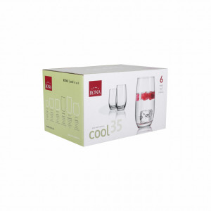 Set 6 pahare long drink 350ml, RONA Cool - Img 3