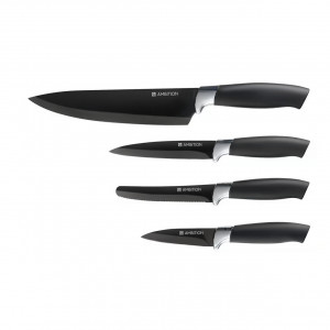 Set cutite, 4 piese, Jasper Black