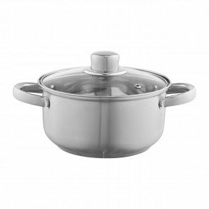 Articol inclus intr-un set oale inox Sally, ce dispune de un capac practic si manere confortabile