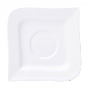 Farfurioara Fala cu suprafata de 14 x 14 cm, care se distinge prin detaliile fine si forma moderna