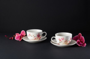 Set servire ceai sau cafea, 12 piese, 6 persoane, Magnolia - Img 2