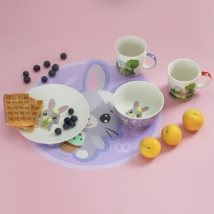 Suport farfurie 34cm, violet, Betty I Bunny - Img 3